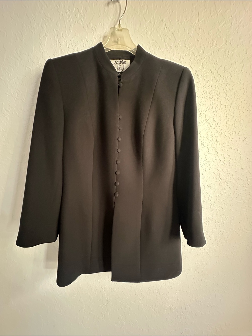 Kasper Black Suit Set Size 8